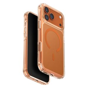  غطاء جوال لجهاز آيفون 17 برو ماكس من يو ان اي كيو - برتقالي 