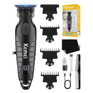  Kemei KM-2293 - Cordless Beard Trimmer - Black 