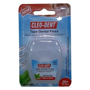 Optimal OPD-2009 - Cleo Dent Tape Dental Floss - 30 m