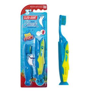 Optimal OPD-2061 - Shark Kids Toothbrush - Blue