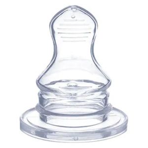  Optimal Natural Teat Silicone Nipples - 2 Pcs 