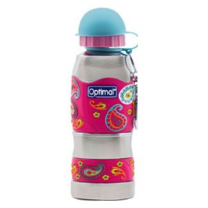Optimal Stainless Steel Kids Bottle - 450 ml Pink