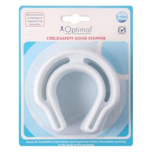 Optimal OPB-202 - Child Safety Door Stopper - White
