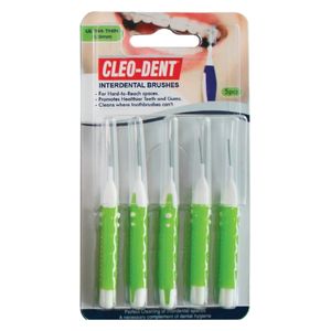  Optimal Interdental Brushes – Dental Floss & Flossers – Green 