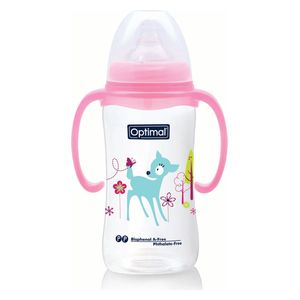  Optimal Wide-Neck Bottle With Handle - 300ml 