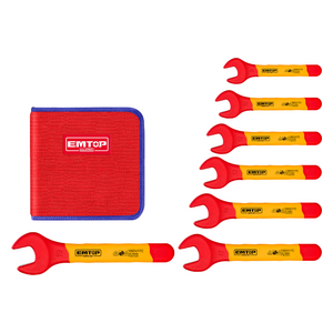  Emtop EKISPA0701 - Spanner Set - (8 - 19)mm 