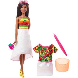  Barbie Crayola Rainbow Fruit Surprise Doll & Fashions 