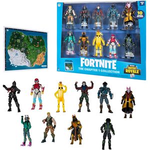  Jazwares Fortnite The Chapter 1 Collection Set - 11pieces 
