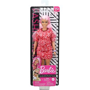  Mattel Barbie Fashionistas Doll Red Paisley Top & Skirt 