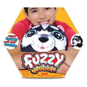  Wubble Roxy The Husky Soft Toy - Black 