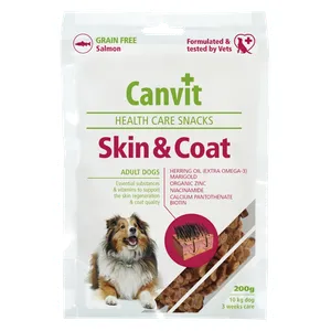 Canvit Skin & Coat Dog Snack - 200g