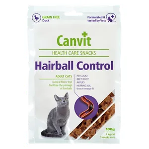 Canvit Hairball Cat Snack - 100g