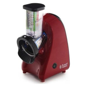Russell Hobbs Desire Slice & Go - Electric Food Processor & Ice Cream Maker - Red