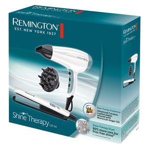  Remington S8500GP - Dryer & Straightener Hair Care Set - White 