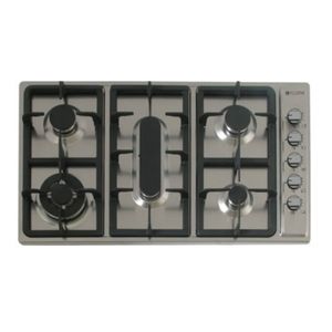  Flora CTSLF_M95X - 5 Burners - Built-In Gas Cooker - Silver 