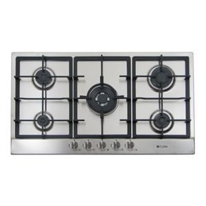  Flora FlBH10_ctSF_w95X - 5 Burners - Built-In Gas Cooker - Silver 