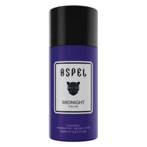  Midnight by Aspel for Men - perfumed body spray, 150 ml 