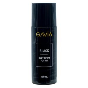  Gavia BLACK body spray For man, 150ml 