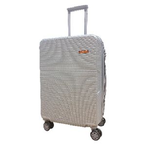  Blue Bird Luggage Trolley Bag - Silver 