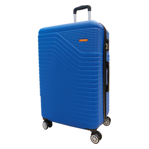  Blue Bird Luggage Trolley Bag - Blue 