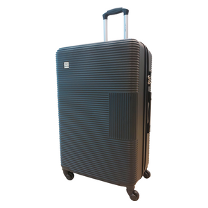  Blue Bird Luggage Trolley Bag - Black 