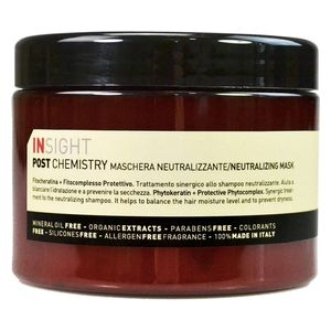  Neutralizing Mask Post Chemistry 500ml - In Sight 