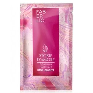  Faberlic Rose Quartz Storie d'Amore Bath Salt - 100 g 