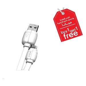  Moxom MX-CB61 - Cable For IPhone - 1m + Free Piece 