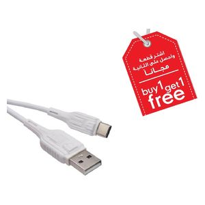  Moxom MX-CB41 - Cable USB To USB-C - 1.2m + Free Piece 