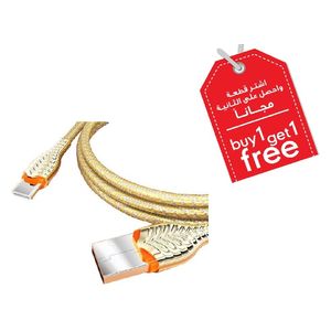  Moxom MX-CB76 - USB To USB-C Cable - 1m + Free Piece 