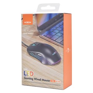  Moxom MX-MS11 - Mouse - Black 