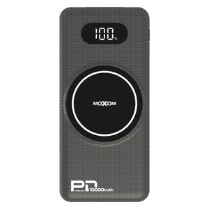  شاحن محمول لاسلكي موكسوم - MX-PB34 -10000mAh - اسود 