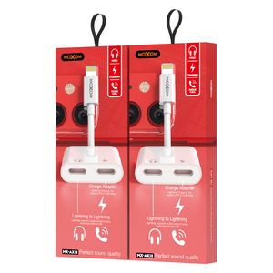  محول موكسوم ايفون الى ايفون - MX-AX18 - ابيض 