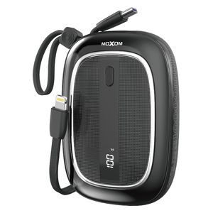  Moxom MX-PB125 - 10000mah - Power Bank - Black 