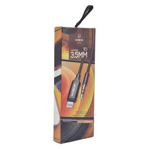  Moxom MX-AX21 - Cable iPhone To AUX - Black 
