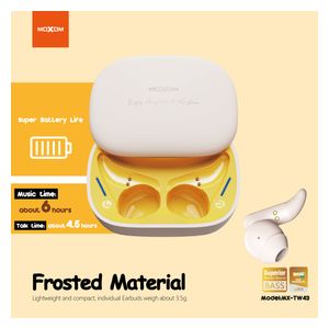 Moxom MX-TW43 - Bluetooth Headphone In Ear - Cream