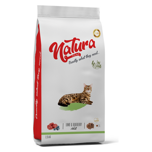 Natura Lamb Blueberry Cat Food - 2.25 kg