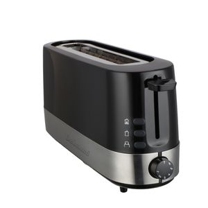  DeLmonti DL580-BK - Toaster - Black 