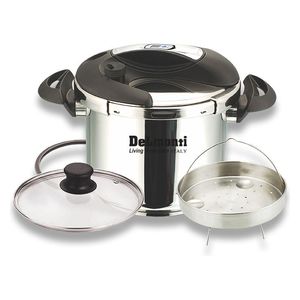  DeLmonti DL1030A-6L - Pressure Cooker 6 Liter - Stainless Steel 