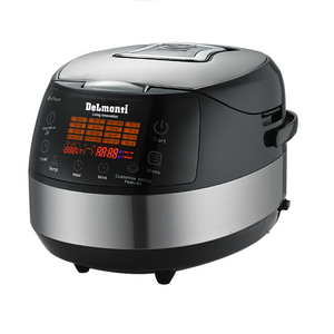  جهاز طبخ الرز ديلمونتي - DL660B - اسود 