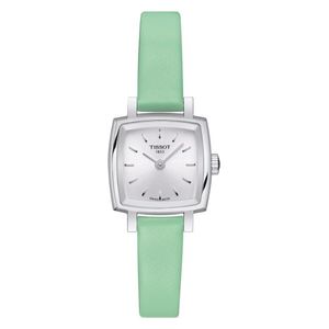 Tissot Watch T0581091603101 For Women - Analog Display, Leather Band - Green 