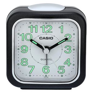 Casio TQ-142-1DF - Analog Table Clock - Black