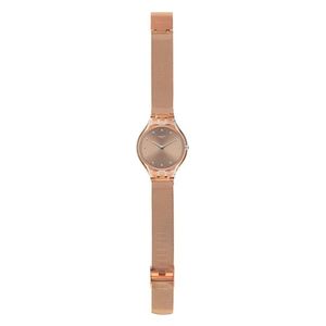  Swatch Watch SVOK107M For Women - Analog Display, Stainless Steel Band - Bronze 