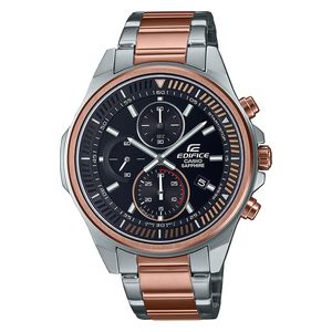  ساعة كاسيو للرجال EFR-S572GS-1AVUDF - عرض بعقارب, سوار من الستانلس ستيل - سلفر 