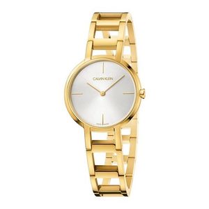  Calvin Klein Watch K8N23546 For Women - Analog Display, Stainless Steel Band - Gold 