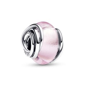 Pandora Flower Shape Bead - Pink
