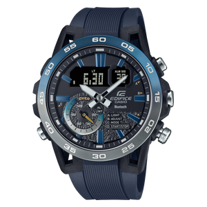  Casio Watch For Men - Analog Display, Resin Band - Blue 