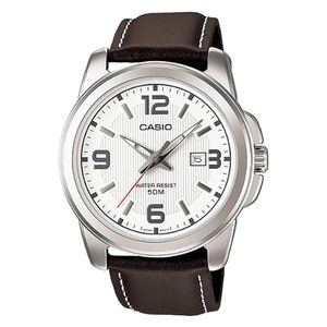  Casio WatchMTP-1314L-7AVDF For Men - Analog Display, Stainless Steel Band - Brown 