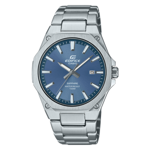  Casio Watch EFR-S108D-2AVUDF For Men - Analog Display, Stainless Steel Band - Silver 