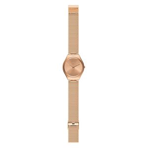  Swatch Watch SYXG101GG For Unisex - Analog Display, Stainless Steel Band - Bronze 